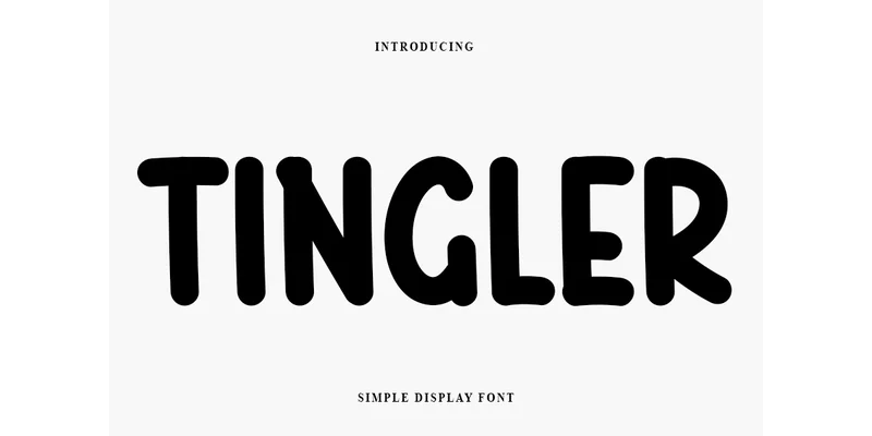 Tingler Font by PAYJHOshop — Display Font