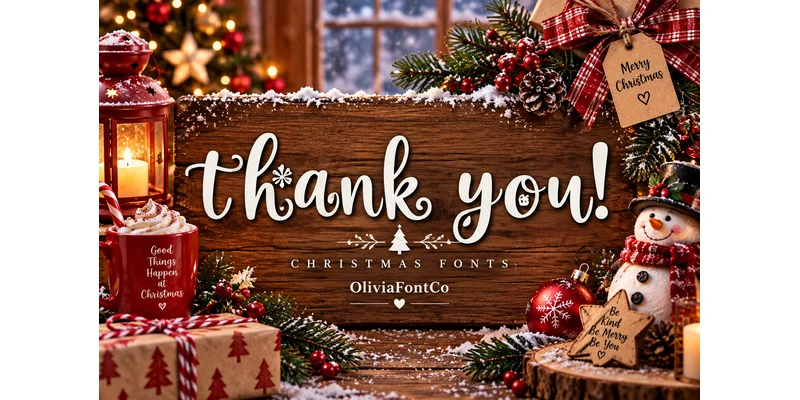 Tinsel Twilight Font by OliviaFontCo — Display Font — thumbnail 4