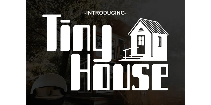 Tiny House Font by Patlot Digital.Studio — Display Font