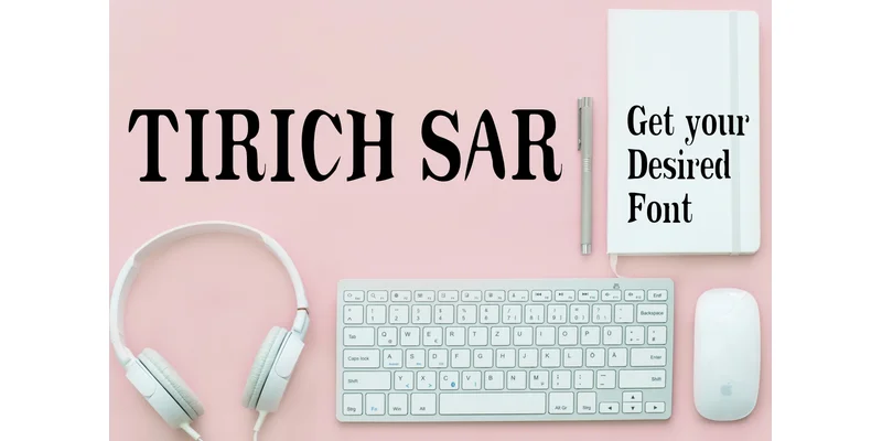 Tirich Sar Font by mhd.usman00 — Display Font — thumbnail 2
