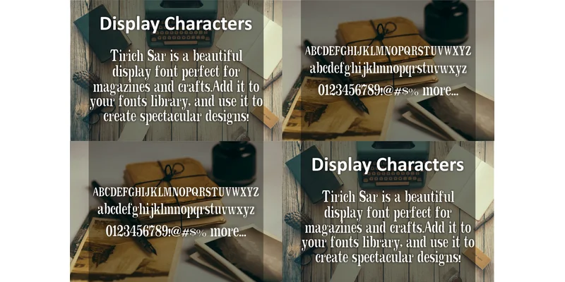 Tirich Sar Font by mhd.usman00 — Display Font — thumbnail 4