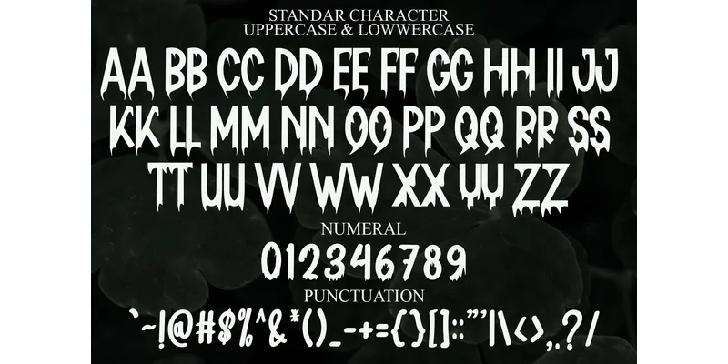 Title Horror Font by PiPi Creative — Display Font — thumbnail 5