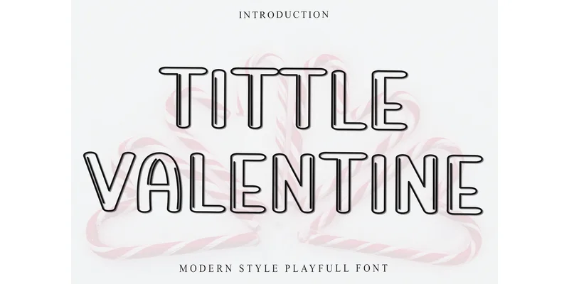 Tittle Valentine Font by Inermedia STUDIO — Display Font