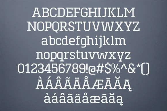 Toenas Bangsa by Bang Kumis Typefoundry — Slab Serif Font — thumbnail 2