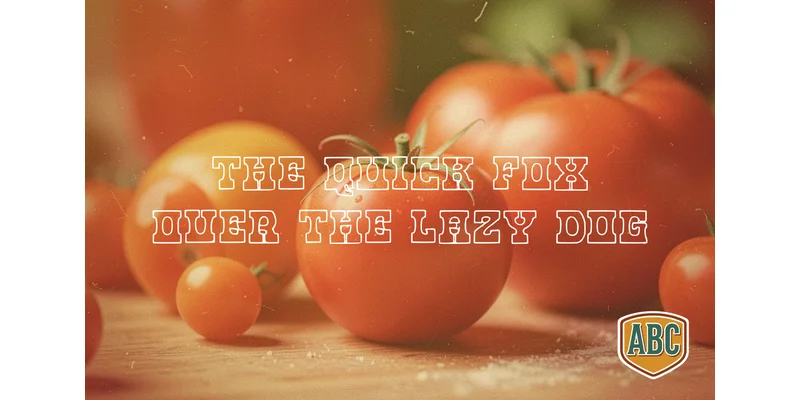 Tomato Font by ABC Font — Display Font — thumbnail 2