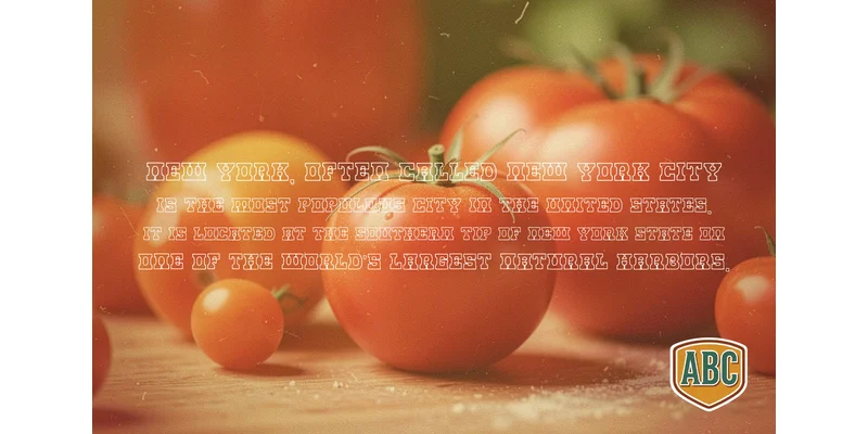 Tomato Font by ABC Font — Display Font — thumbnail 3