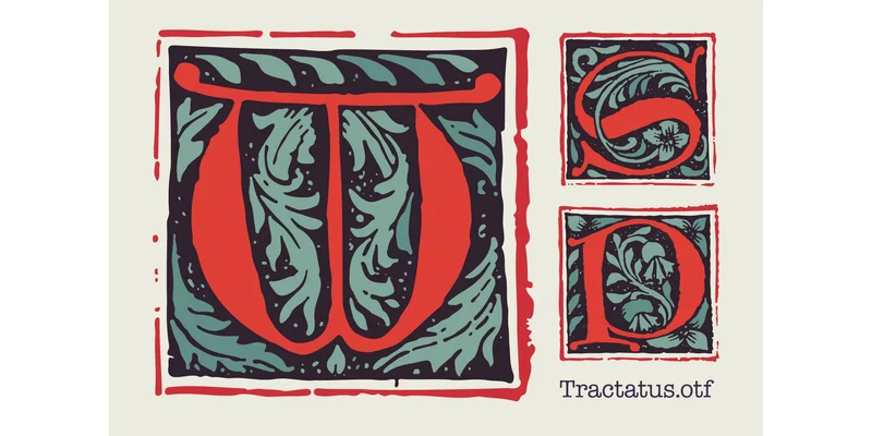 Tractatus Font by kaer_cf by kaer_cf — Blackletter Font