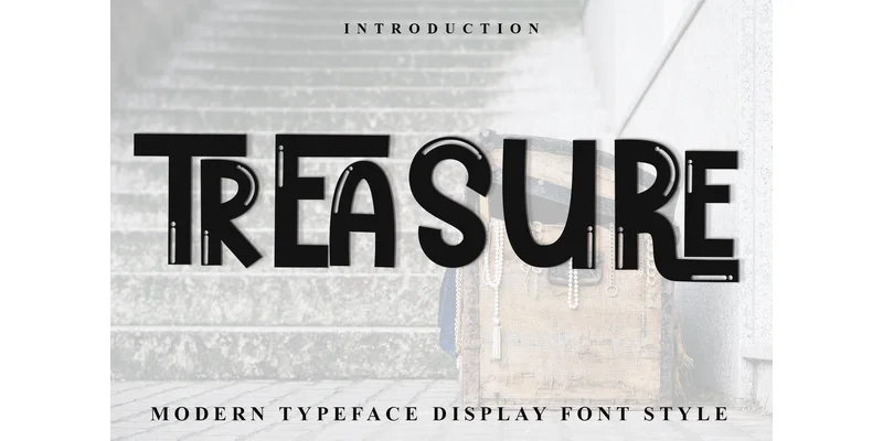 Treasure Font by FreshTypeINK — Display Font