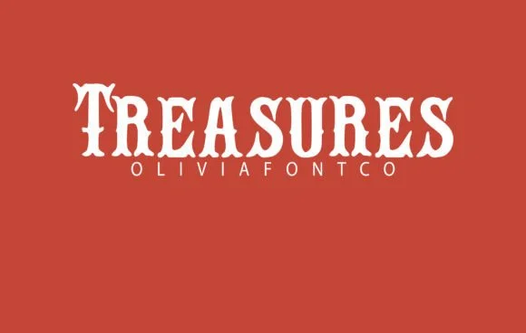 Treasures by OliviaFontCo — Slab Serif Font
