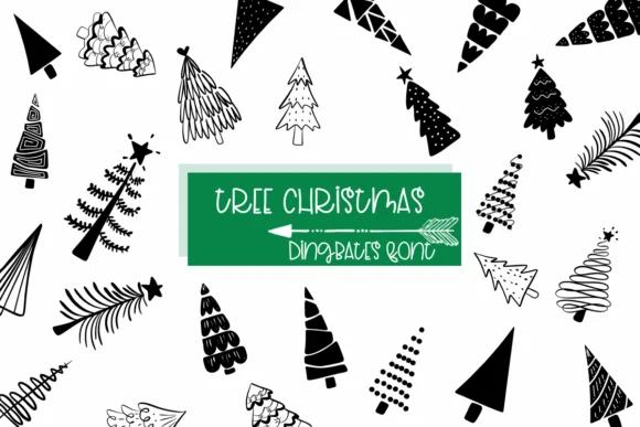 Tree Christmas by Sirinart — Dingbats Font