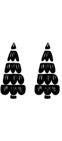 Tree Christmas by Sirinart — Dingbats Font — thumbnail 7