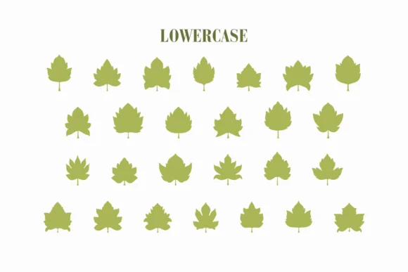 Tree Leaves by Eystore — Dingbats Font — thumbnail 3