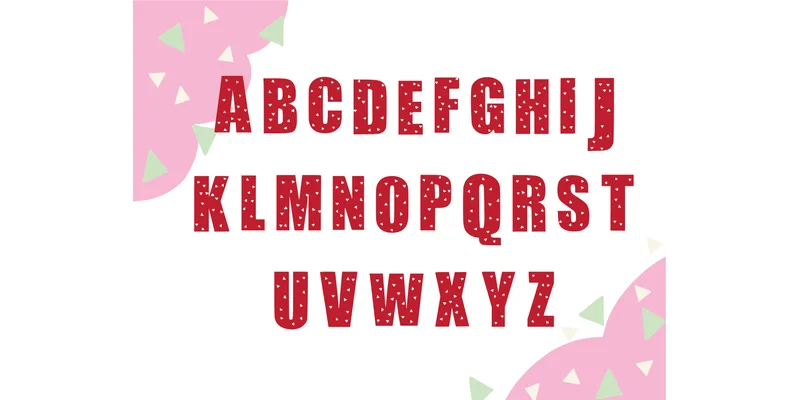 Tri-face Font by Happy Bamboo — Display Font — thumbnail 2
