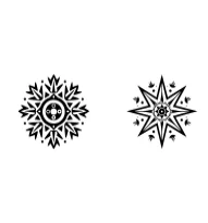 Tribal Star by MOMAT THIRTYONE — Dingbats Font — thumbnail 5