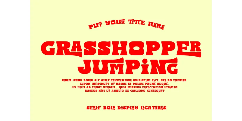 Trick Echo Font by jehansyah251 — Display Font — thumbnail 2