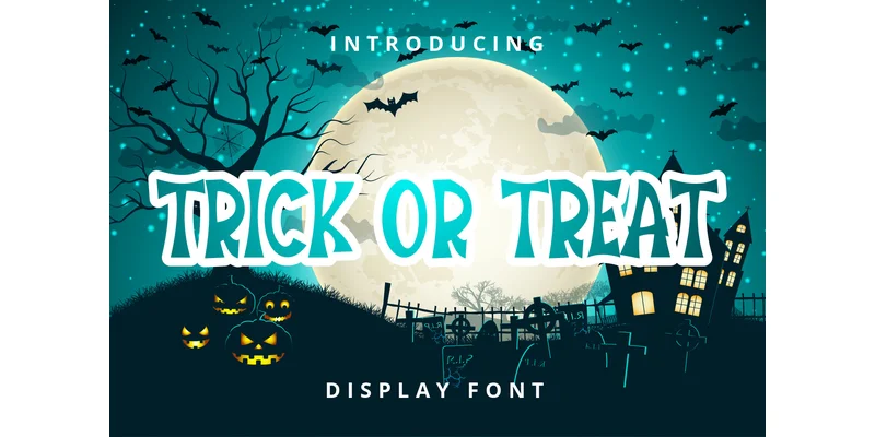 Trick or Treat Font by Brilian — Display Font