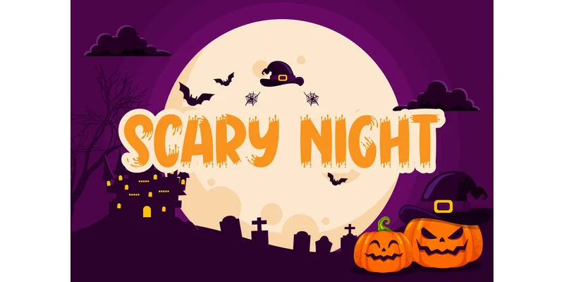 Trick or Treat Font by Planetz studio — Display Font — thumbnail 4