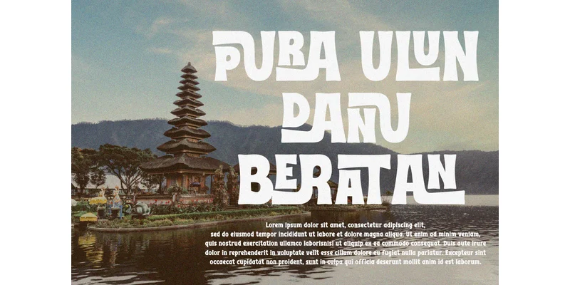 Tropical Culture Font by Rydmaker (7NTypes) — Display Font — thumbnail 7