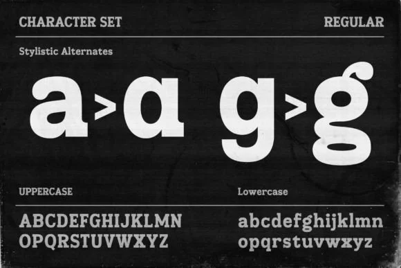 Trosher by Drizy Studio — Slab Serif Font — thumbnail 3