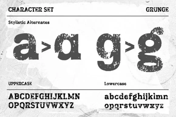 Trosher by Drizy Studio — Slab Serif Font — thumbnail 4