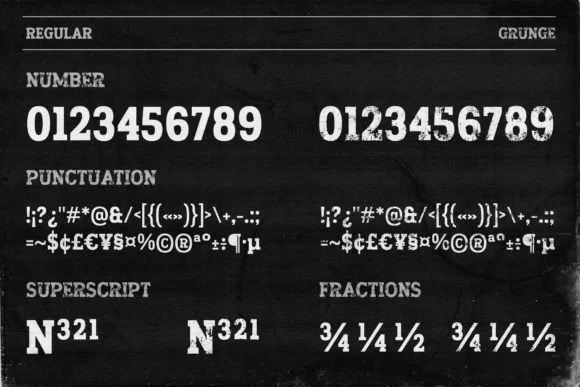 Trosher by Drizy Studio — Slab Serif Font — thumbnail 6