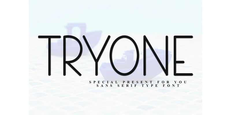 Tryone Font by Inermedia STUDIO — Sans Serif Font