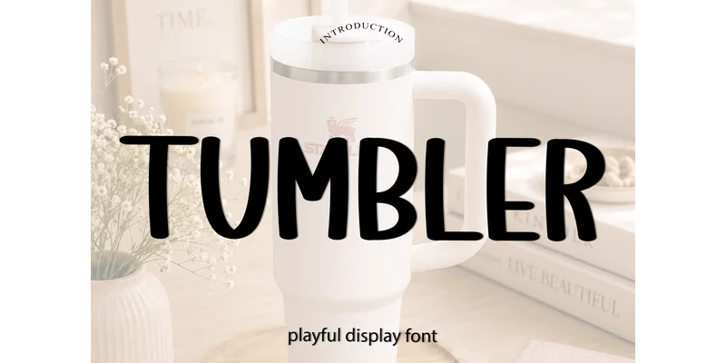 Tumbler Font by Inermedia STUDIO — Display Font
