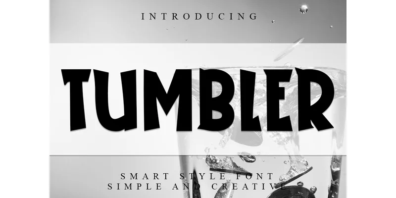 Tumbler Font by PAYJHOshop — Display Font
