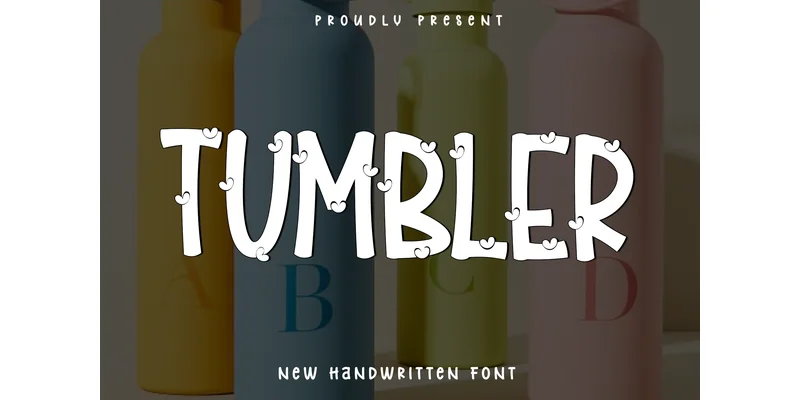 Tumbler Font by Plafont store — Display Font