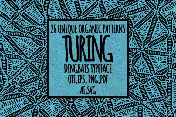 Turing by Minimalistartstudio — Dingbats Font