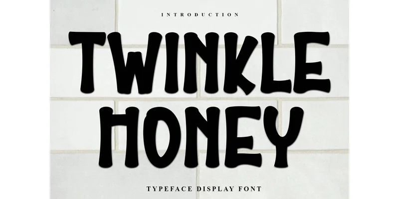 Twinkle Honey Font by FreshTypeINK — Display Font