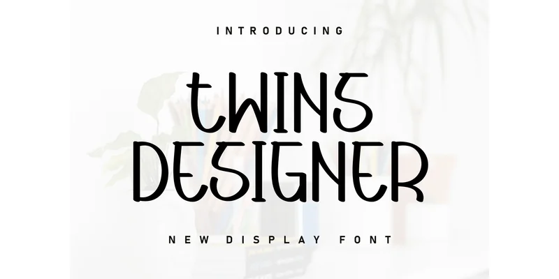 Twins Designer Font by ArtLine Design — Display Font