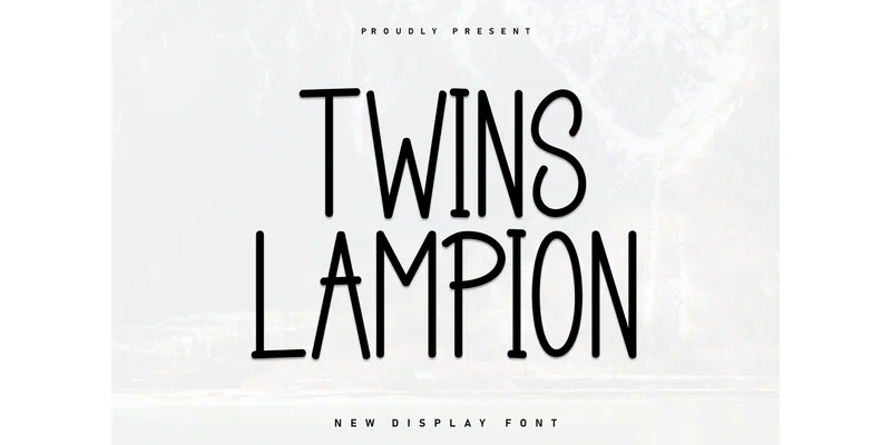 Twins Lampion Font by ArtLine Design — Display Font