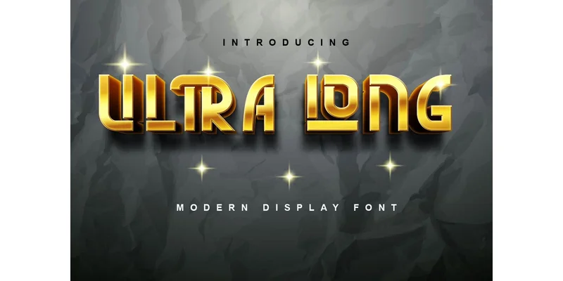 Ultra Long Font by himmahdesign by himmahdesign — Blackletter Font