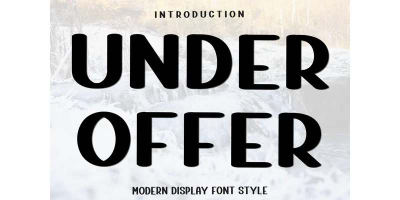 Under Offer Font by Inermedia STUDIO — Display Font