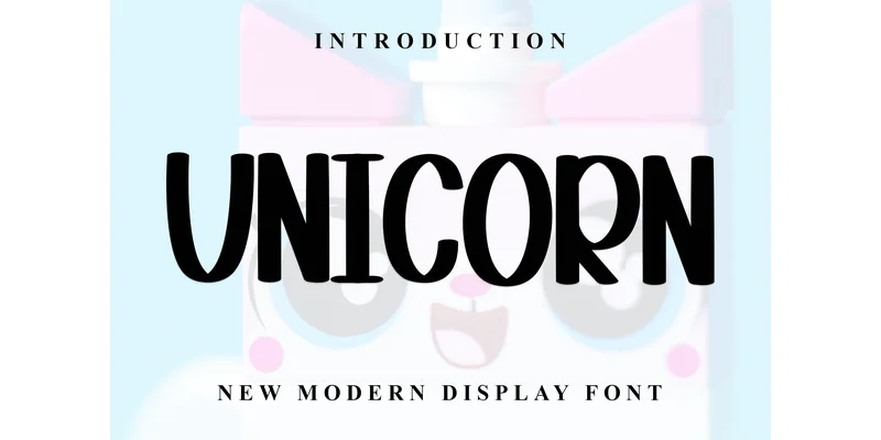 Unicorn Font by Inermedia STUDIO — Display Font