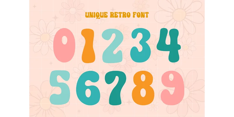 Unique Retro Font by TINY GRAPHIX — Display Font — thumbnail 6