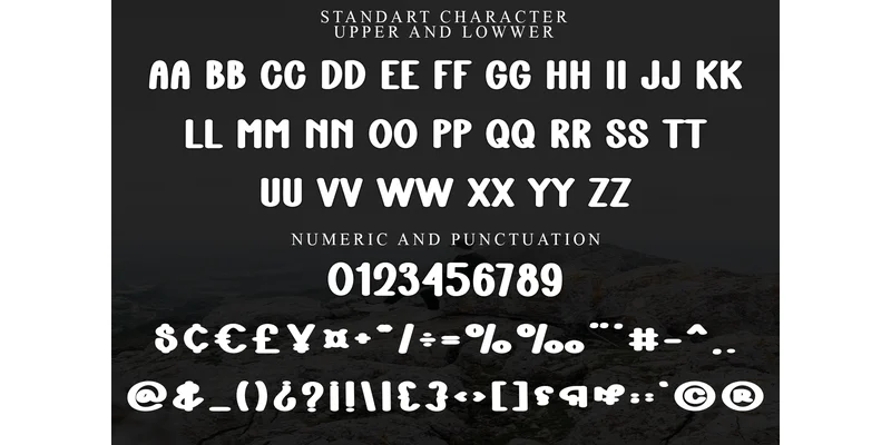 Unstable Font by FreshTypeINK — Display Font — thumbnail 4