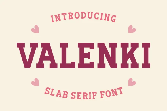 Valenki by Arnika Studio — Slab Serif Font