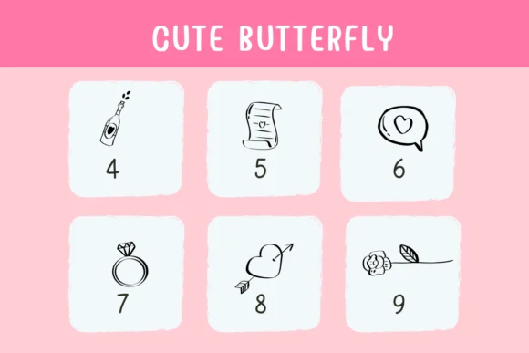 Valentine by Nongyao — Dingbats Font — thumbnail 4