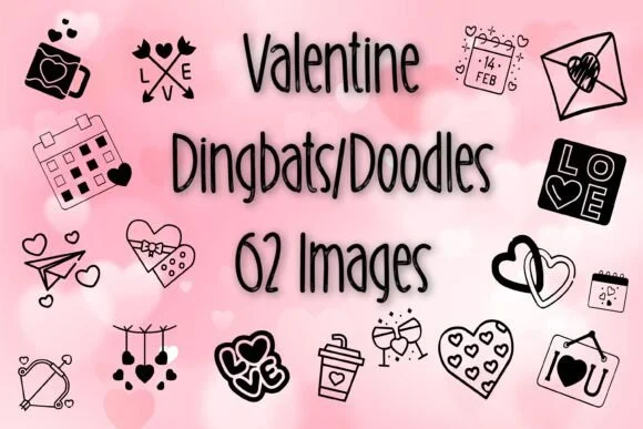 Valentine by Mary Kay's Magic — Dingbats Font