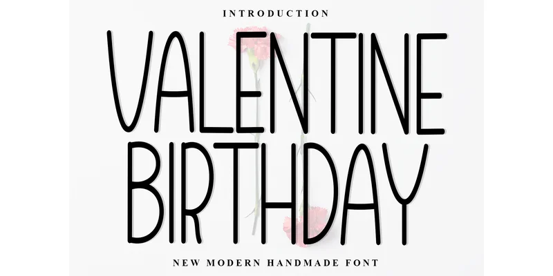 Valentine Birthday Font by FreshTypeINK — Sans Serif Font