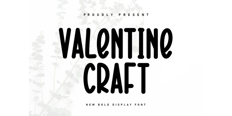 Valentine Craft Font by ArtLine Design — Display Font