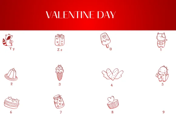 Valentine Day by Heartcraft Atelier — Dingbats Font — thumbnail 4