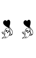 Valentine Day Ghost by Nongyao — Dingbats Font — thumbnail 7