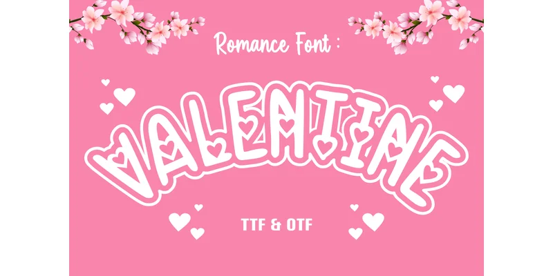 Valentine Font by anamalmusyaffaCreative — Display Font
