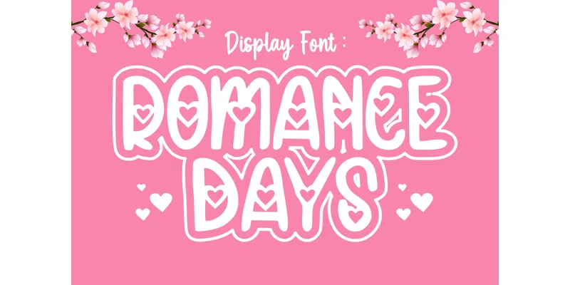 Valentine Font by anamalmusyaffaCreative — Display Font — thumbnail 2
