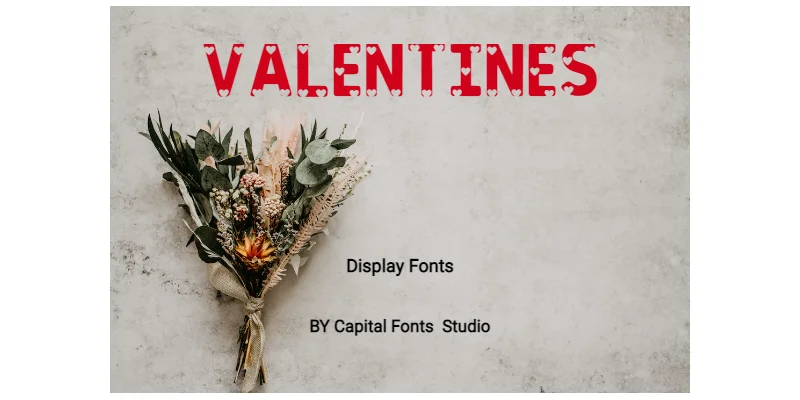 Valentines Font by Bloomora Studio — Display Font