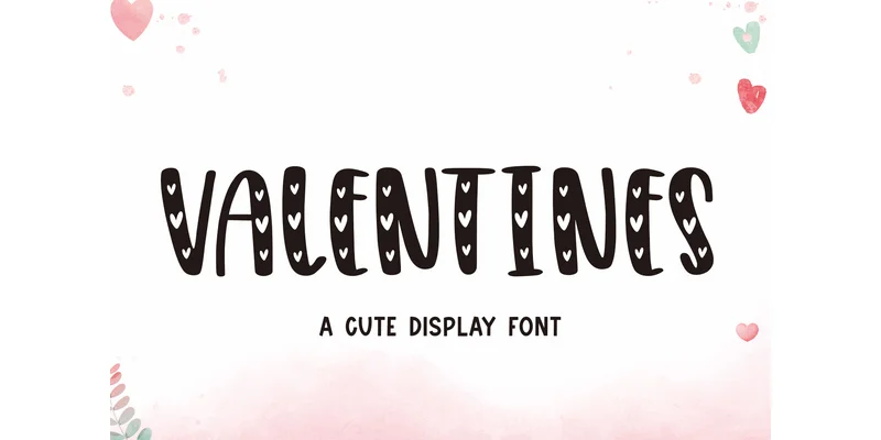 Valentines Font by Mozatype — Display Font