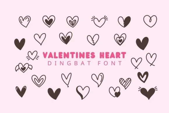 Valentines Heart by Eystore — Dingbats Font
